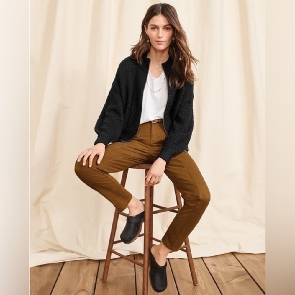 Garnet Hill Slim Utility Chino Pants